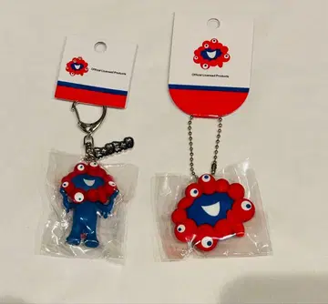 [미개봉 새상품] 미야쿠미야쿠 입체 키링 플레이트 포함 & 페이스 키링