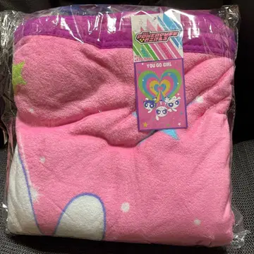 파워퍼프걸스 담요 무릎 담요입니다.