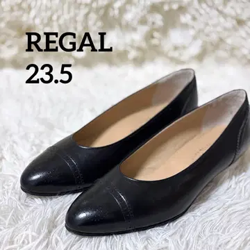 [컨디션 최상] REGAL 리갈 펀치드 캡 투 아몬드 토 23.5