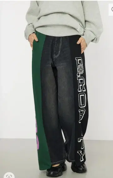 택 포함 미사용 새상품 RCWB 커스텀 팬츠