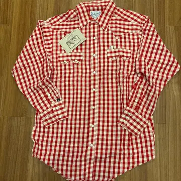 락마운트 락마운트 웨스턴 셔츠 체크 레드 16.5