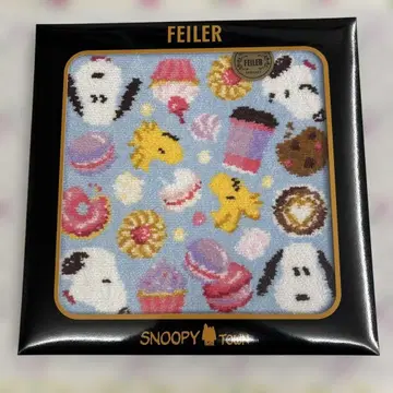 FEILER 페이러 타월 손수건 스누피 카페&스위츠 완판템