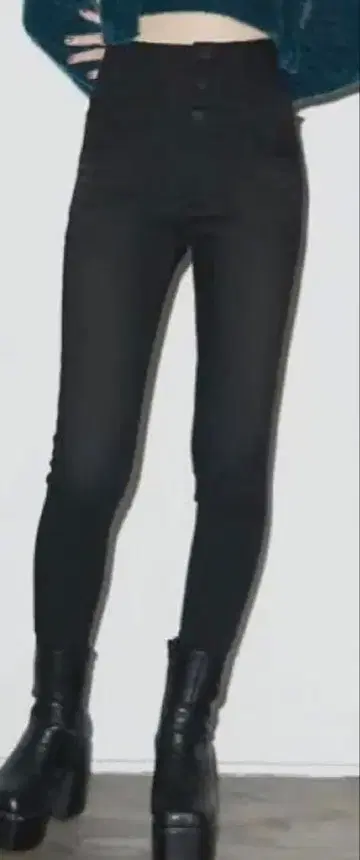 [ ELDER ] SYM H/W DENIM 팬츠 블랙