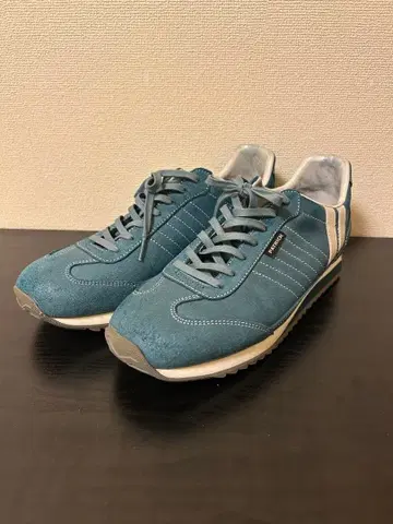 PATRICK 파랑 스웨이드 스니커즈