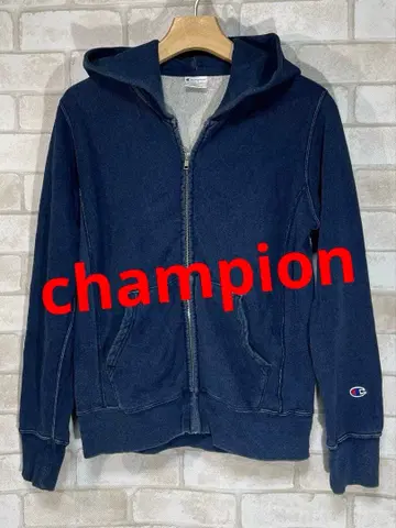 [ champion ] 챔피온 REVERSE WEAVE 인디고 후드티