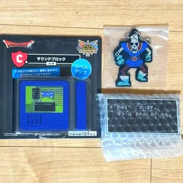 드래곤 퀘스트 c상 사운드 블록 러버 스트랩