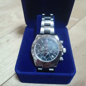 SEIKO 크로노그래프 손목시계 스테인리스