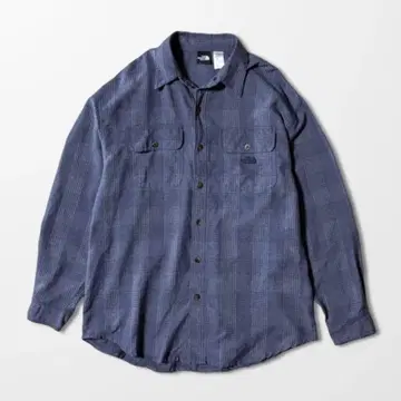 THE NORTH FACE 플란넬 셔츠 네이비