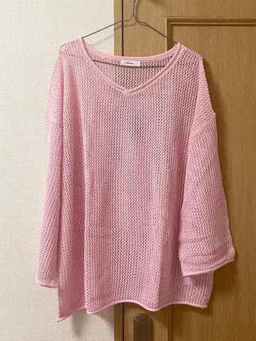 nikoand 메쉬 편직 니트