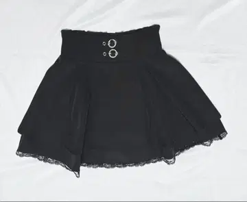 MA*RS 스커트 블랙 끈 없는 인빵 포함