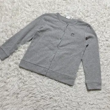 [ c6558 ] nanoca 가디건 긴팔 그레이