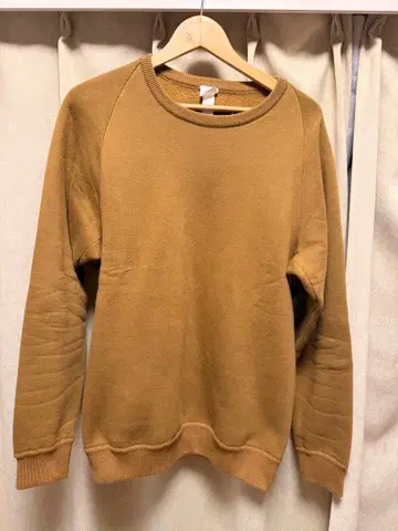 YAECA 레어 컬러 맨투맨 L 야에카 오커