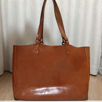 SLOW 슬로우 가죽 토트백 bono 보노 브라운