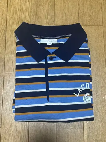 LACOSTE 스트라이프 피케 셔츠
