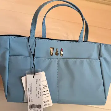 MARY QUANT 라이트 블루 핸드백