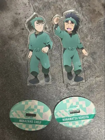 닌타마 란타로 나카자이케 쵸지 & 나나마츠 코헤이타 아크릴 스탠드 세트