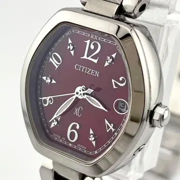 [작동/새 배터리] 시티즌 XC 크로스시 전파 솔라 손목시계 토너형