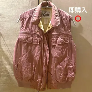 아우터 구제 의류 핑크 겨울 자켓 베스트