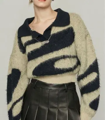 [ EMODA ] 참 스키퍼 니트