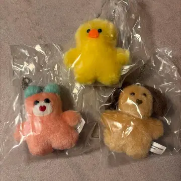 모조조조 봉제 인형 마스코트 3종 세트