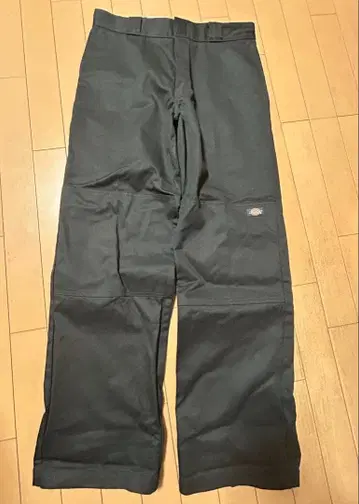 [스트릿 코디 필수] Dickies 더블니 블랙 32inch 구제 의류