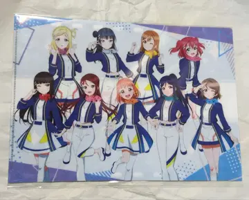 러브 라이브 선샤인 A4 클리어 파일 (2매 세트)