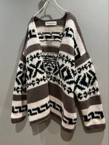 THE SHINZONE 코위찬 가디건 노카라