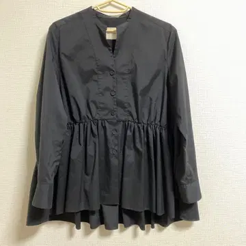 STELLA Ciffon 블랙 셔츠 36