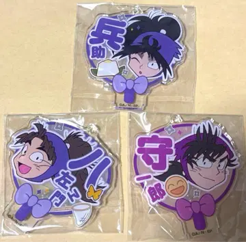 닌타마 란타로 데코 부채 키체인