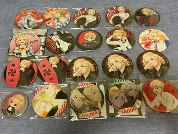 도쿄 리벤저스 사노 만지로 캔뱃지 세트