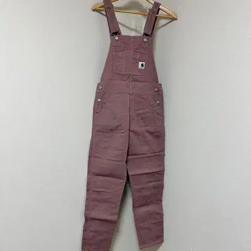 새상품급 Carhartt 핑크 살로펫 오버롤