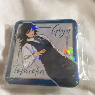 토미오카 기유 모히토 복권 캔뱃지 글리터 캔뱃지