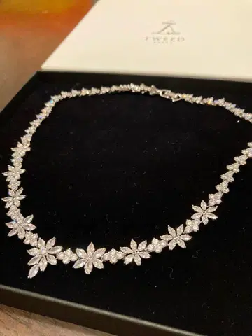 [ 새상품 ] 목걸이 지르코니아 드레스용