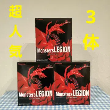 초인기 3체! KONAMI Monsters LEGION 블랙 로즈 드래곤