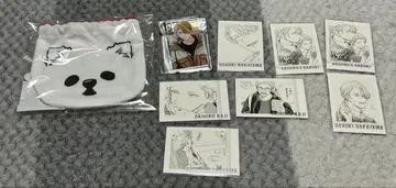 기븐 애니메이트 카페 복조리 파우치 아크릴 카드, 파샤코레 premium