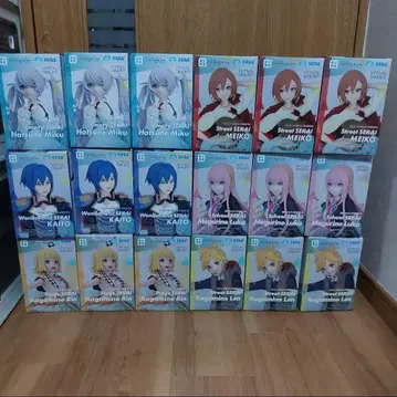 프로세카 컬러풀 스테이지 피규어 6종 총 18개