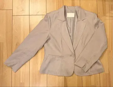 빅 사이즈 15호 테일러드 자켓 스웨이드 느낌