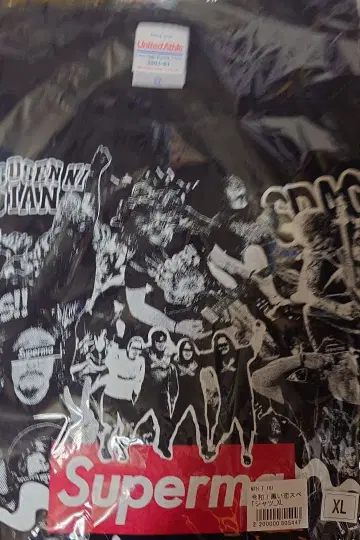 맥시멈 더 호르몬 레이와! 블랙 러브 스페셜 티셔츠 XL 스페르마