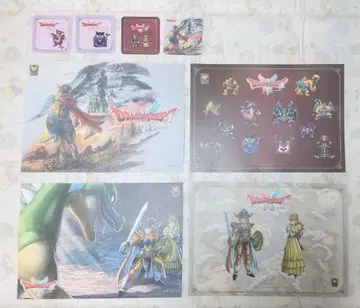 코스터 4개 런치매트 4개 알토니아 드래곤 퀘스트 1&2 DQ