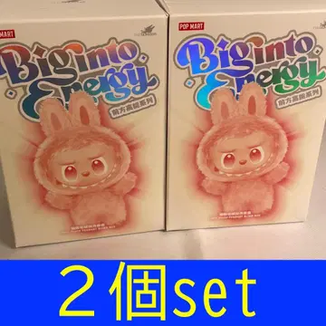 미개봉 2개 LABUBU Big into Energy 봉제 인형 정품