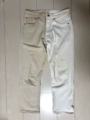 Sunny side up 리바이스 501 투톤 리메이크 청바지