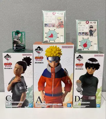 [ 미개봉 ] NARUTO 제일복권 중급닌자 시험편 피규어 세트