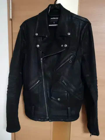 새상품급 일본제 데님 더블 라이더 자켓