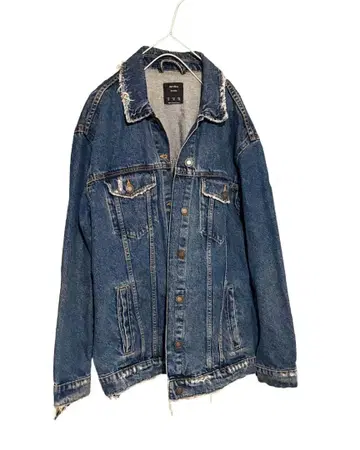 Bershka 데님 자켓 오버 사이즈