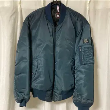 CONVERSE ALL STAR MA-1 자켓 M 사이즈 다크 그린