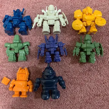 SD 엘가임 가샤폰 전사 대마신 철인 28호 프라모델 8체 세트