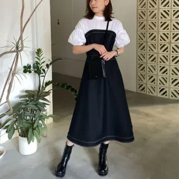 아메리빈티지 AFFOGATO SHIRT DRESS 히로나카 아야카