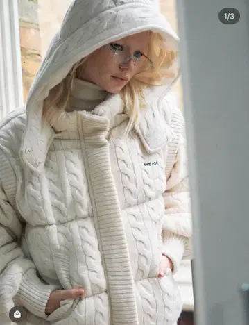 ThE TOE Shard Knit Down