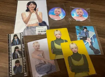 ME:I 미아이 이이다 시즈쿠 트레이딩 카드 캔뱃지 묶음 판매