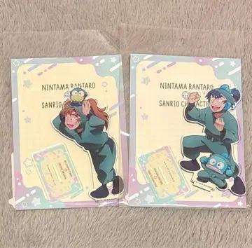 닌타마 아모카페 산리오 아크릴 스탠드 젠포지 잇사쿠 식만 류사부로